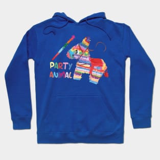 Mexican donkey colorful piñata i’d hit that cute funny design fiesta cinco de mayo Hoodie